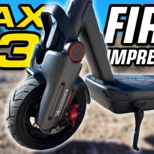 Hands-on with the NEW Segway MAX G3! First Impressions & Unboxing