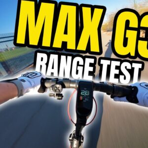 Segway MAX G3 Range Test: Max Speed Riding & More Impressions!