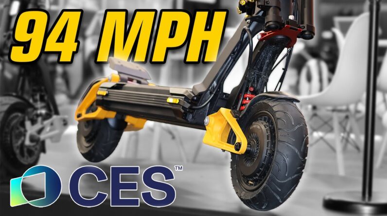 The Craziest & Coolest Electric Scooters at CES 2026!