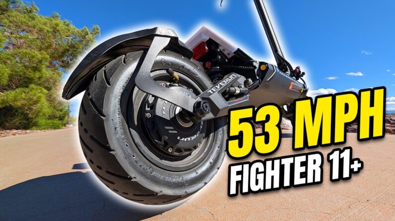 This 53 MPH Scooter is an Enthusiast's Dream: Teverun Fighter 11+